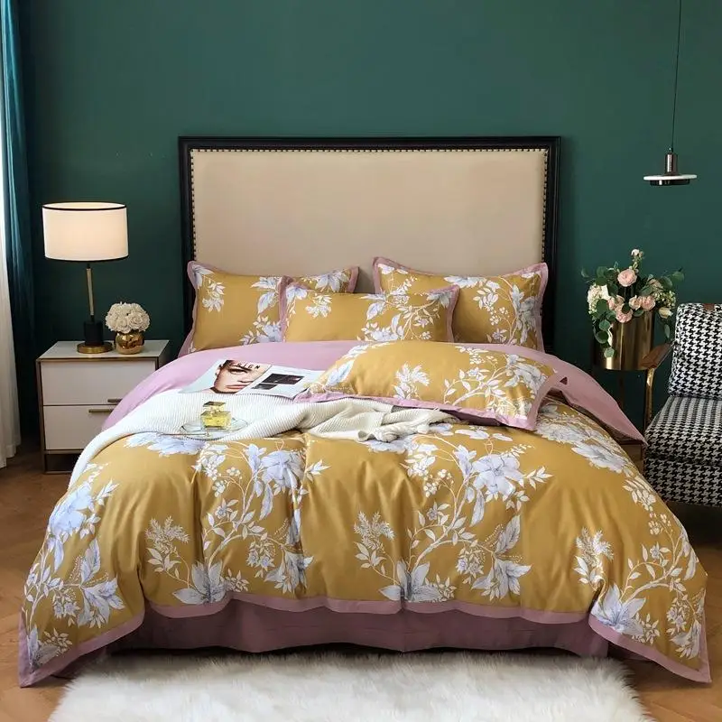 Набор из четырех предметов чистого хлопка и шерсти набор 60 всего постельное