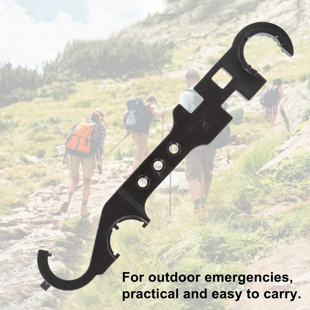 

AR15/M4 Multi Purpose Combo Wrench Tool Wrench Barrel Nut Stock Tool 31cm Tactical Hunting for Airsoft Accessories