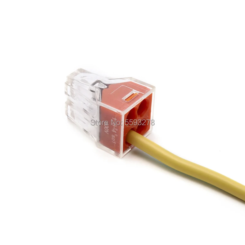 2 шт./лот Push In Wiring Connector773 104 PCT распределительная коробка 4 контактный проводник
