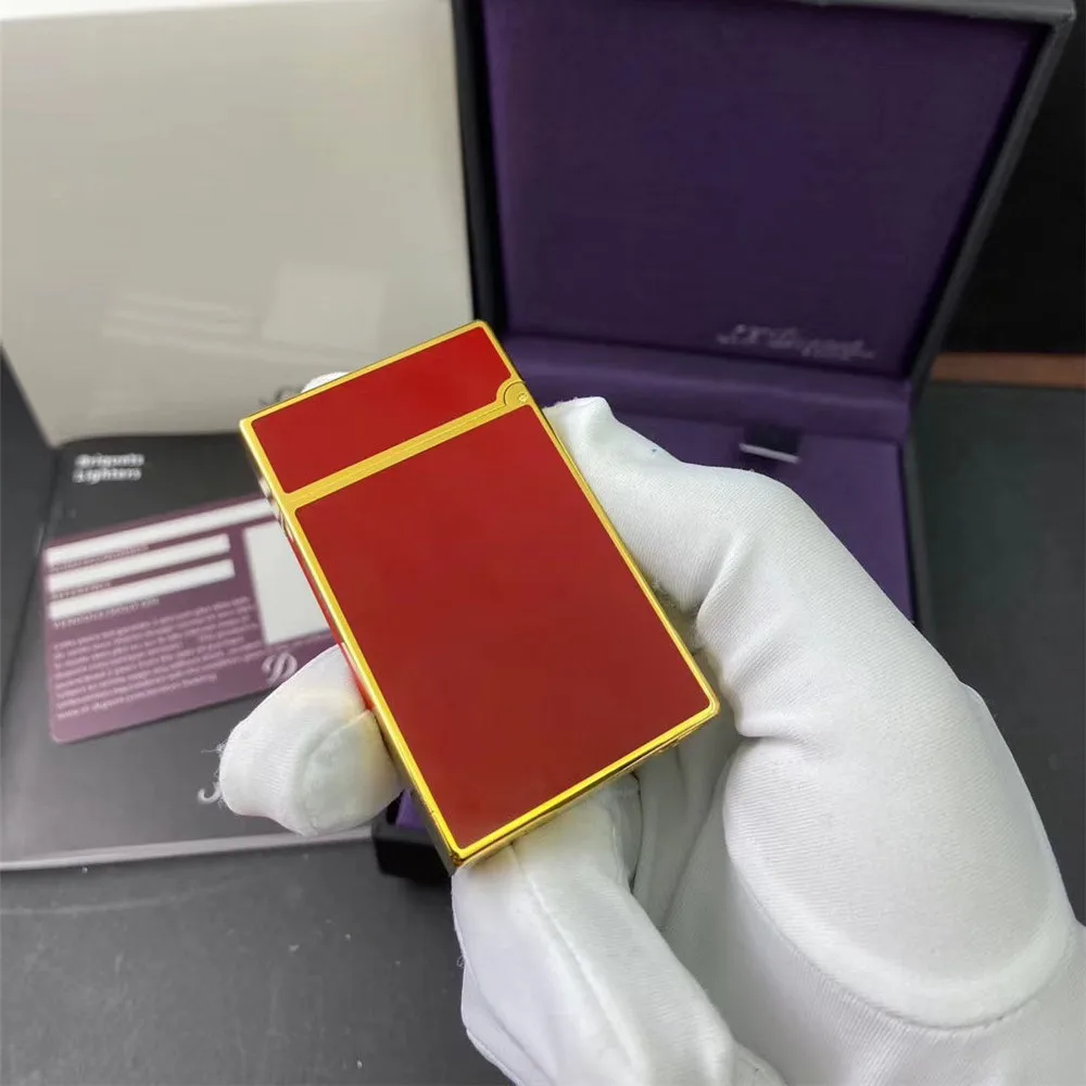 

S.T Memorial D upont lighter Bright Sound! New With the Box and Adapter Serial number TL29