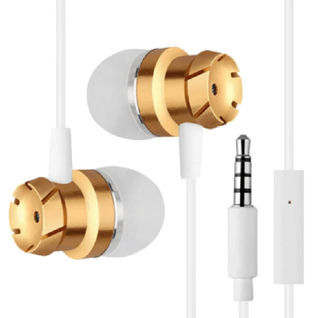 3 5 мм вставные наушники-вкладыши с микрофоном шумоподавление наушники HIFI