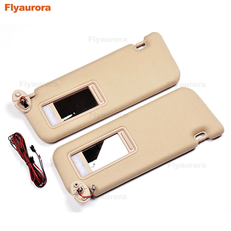 Автомобильный солнцезащитный козырек зеркало для макияжа Toyota Land Cruiser LC200 2008 18