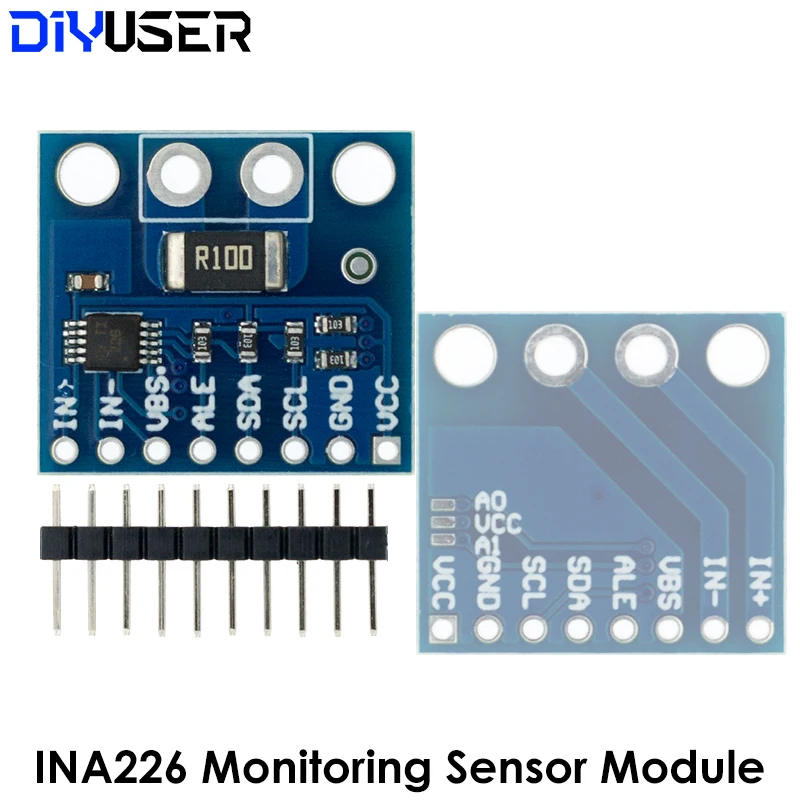 

INA226 CJMCU-226 IIC I2C Interface Bi-Directional Current/Power Monitoring Sensor Module For Arduino