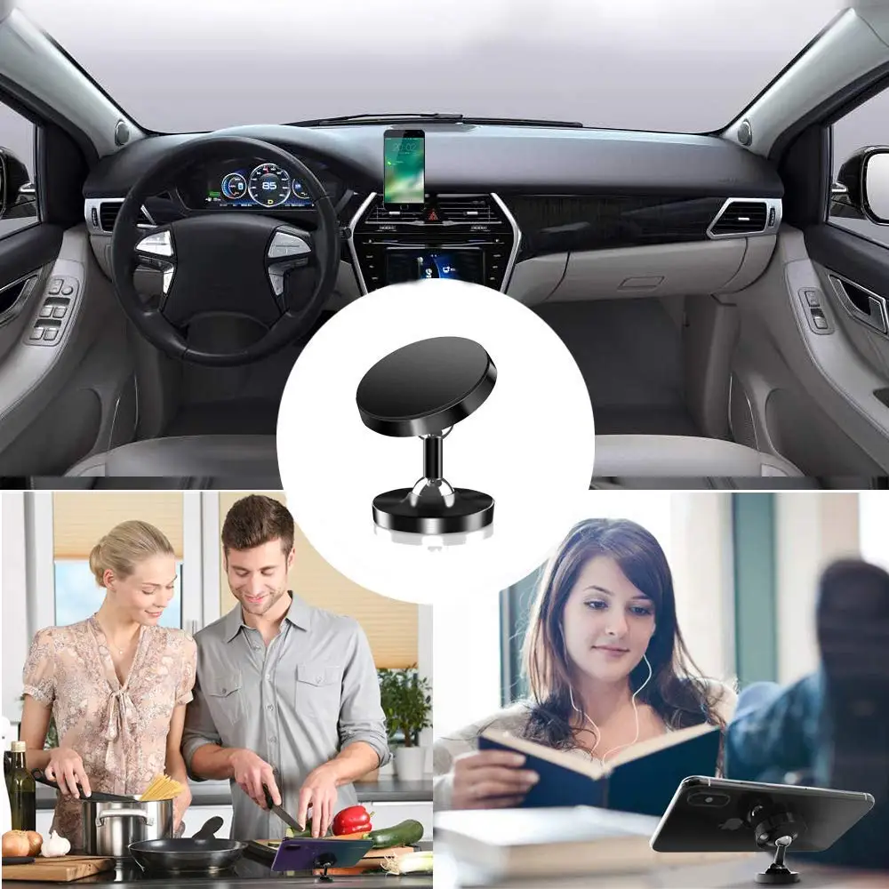 Universal Magnetic Car Phone Holder Mount In Car Strong Magnet Cell Mobile Phone Holder for iPhone 11Pro X Samsung Huawei Xiaomi