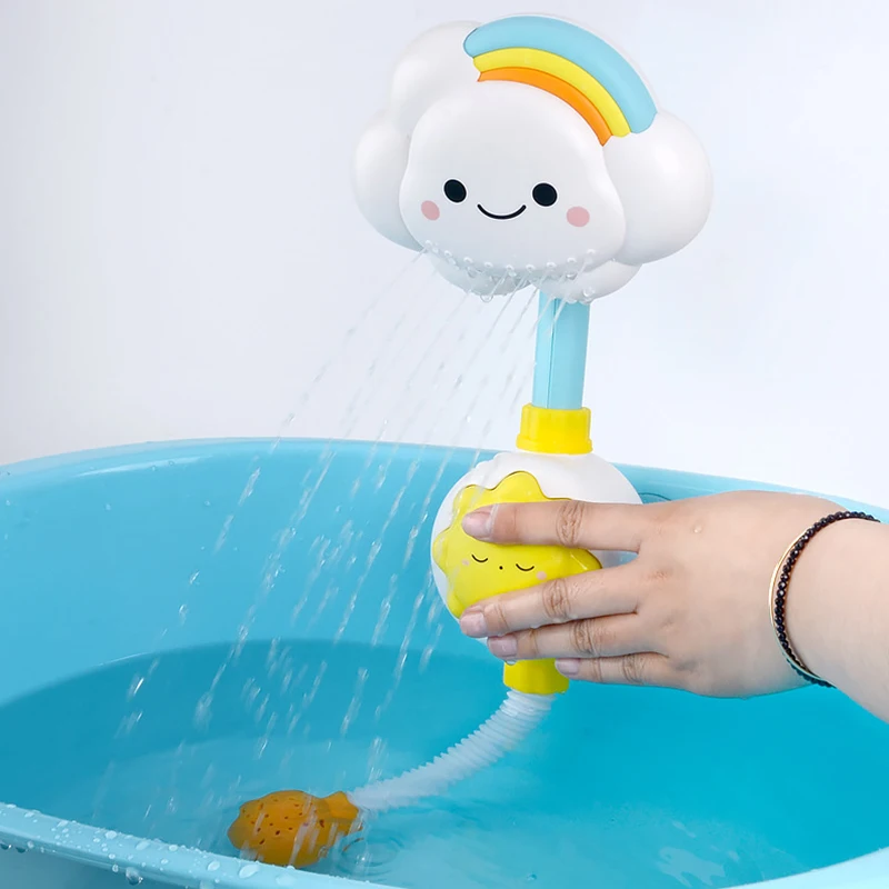 

Детские Игрушки для ванны, облако, душевые ванны, ванночки, приспособления для купания, Детские Игрушки для ванны, милый подарок для детей