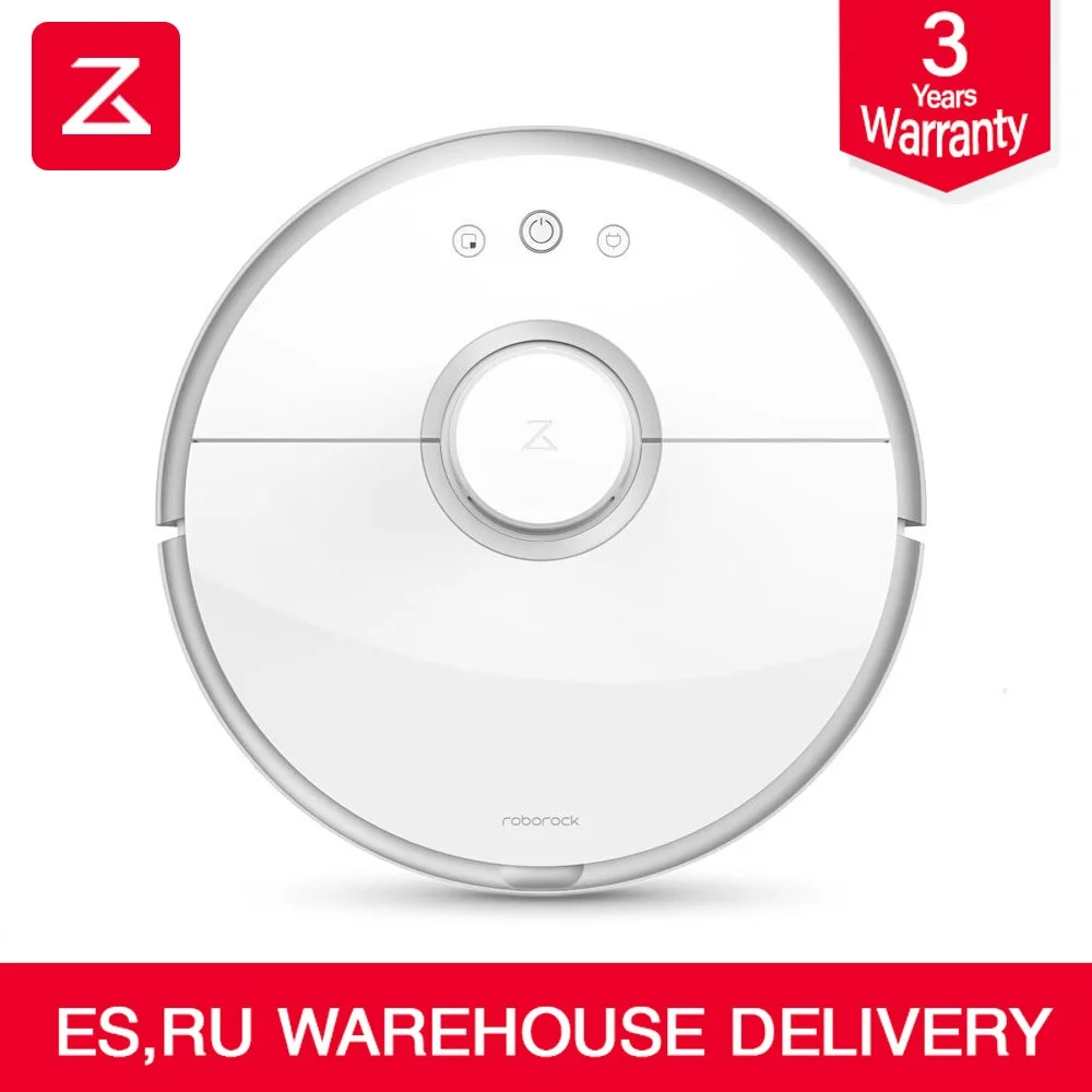 Roborock White S50 Roborock S50 Mi робот-пылесос 2 умная Очистка для дома и офиса автоматическая чистка влажной уборки приложение управление черный S55 - Цвет: Roborock White S50