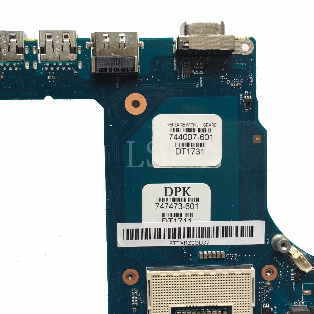 LSC для HP 640 G1 материнская плата ноутбука 744007-601 744007-001 944009-001 PGA947 6050A2566302-MB-A04 100%