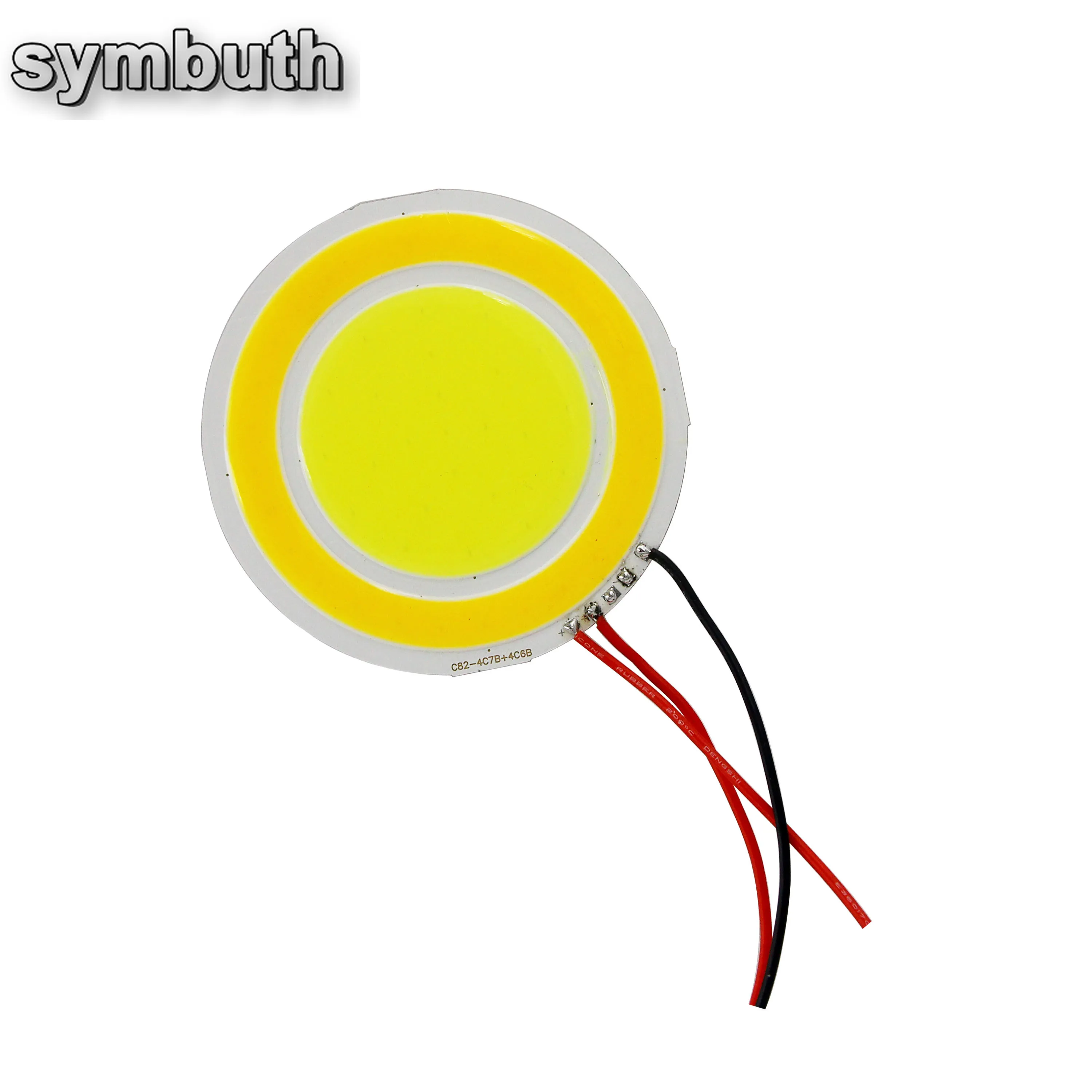 Symbuth DC 12 В 82 мм круглый двухцветсветодиодный ОД COB чип на плате модули 4 Вт для DIY