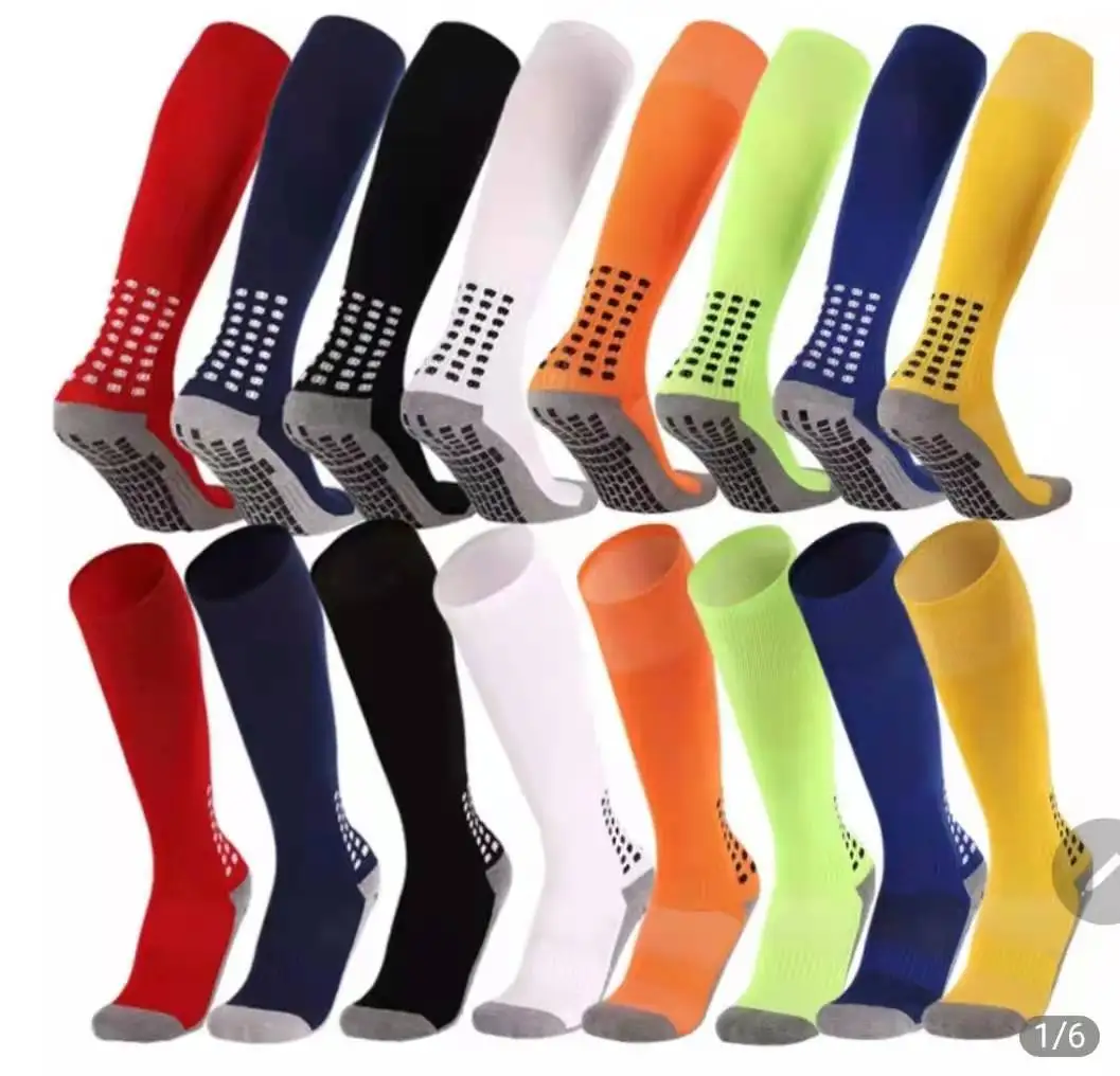 

Антискользящий Fußball Knie Socken, nicht Slip Fußball/Баскетбол/Хоккей спортивный захват Socken Verdickt Handtuch Unten Schweiß абсорбиер