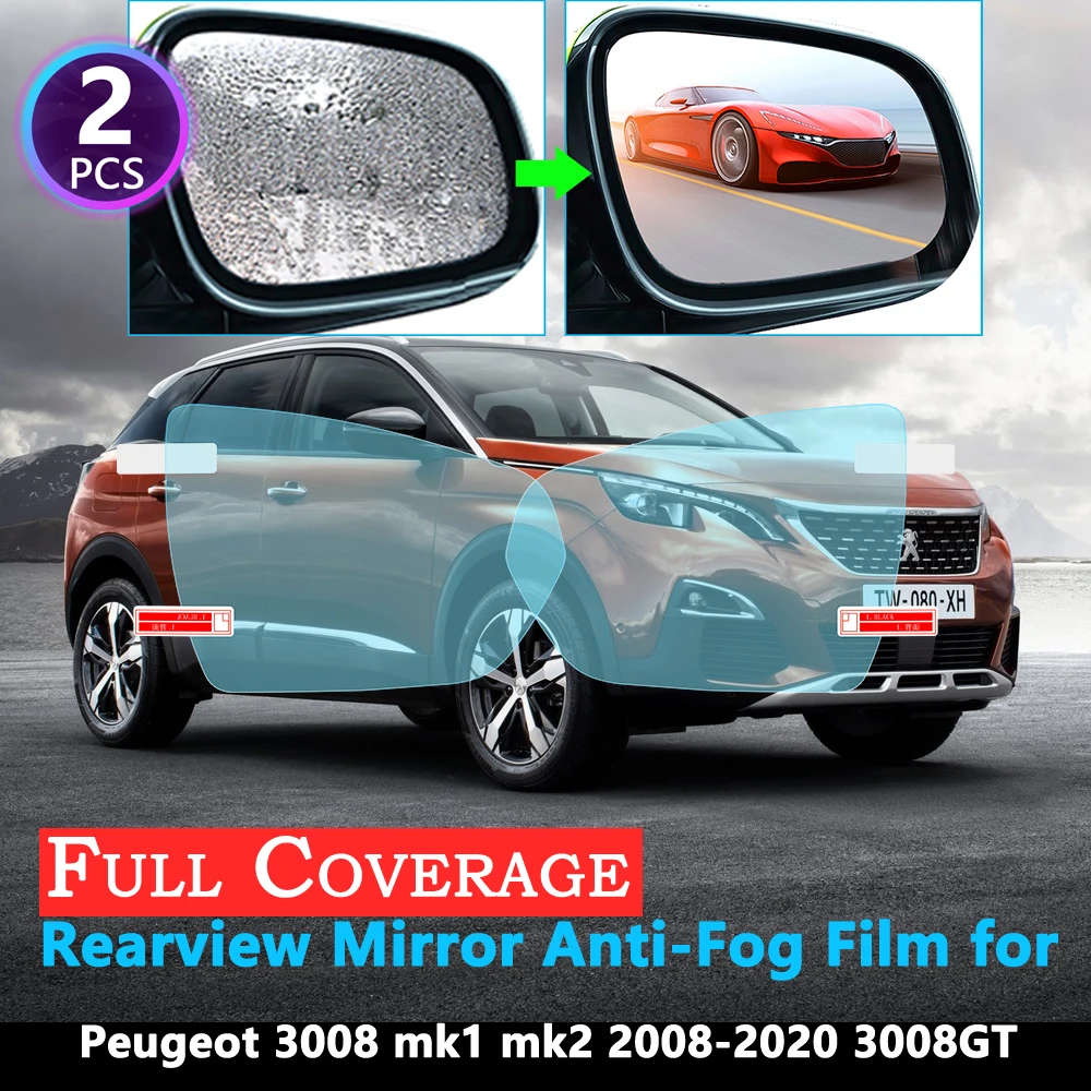 Полноэкранная Защитная противотуманная пленка для Peugeot 3008 mk1 mk2 3008GT GT 2008 ~ 2020