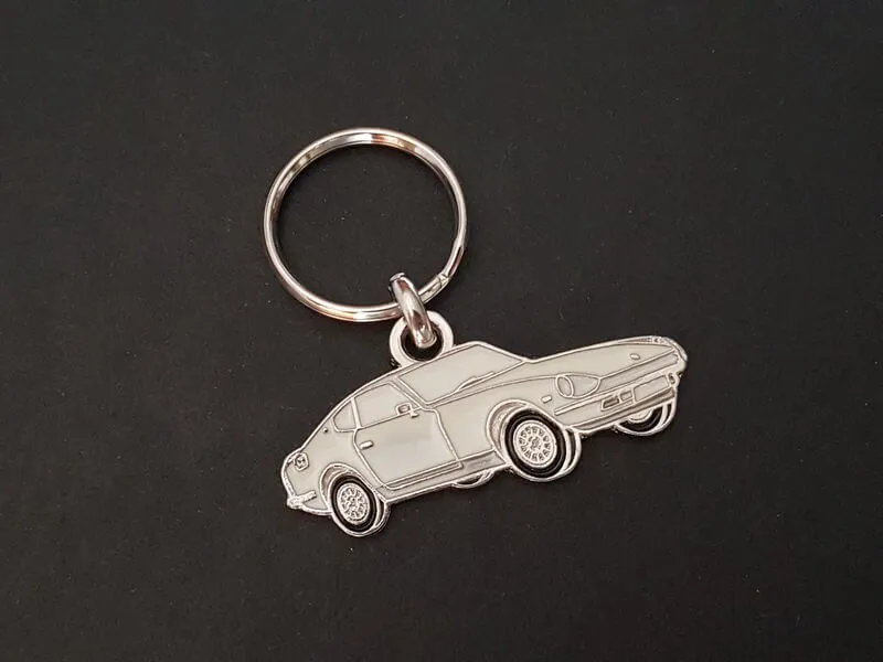Брелок для ключей Datsun 240z 260z 280z Nissan (белый) |