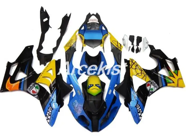 

Новый ABS мотоцикл Обтекатели наборы подходят для BMW S1000RR 09 12 13 14 HP4 2009 2010 2011 2012 2013 2014 боди набор синий желтый