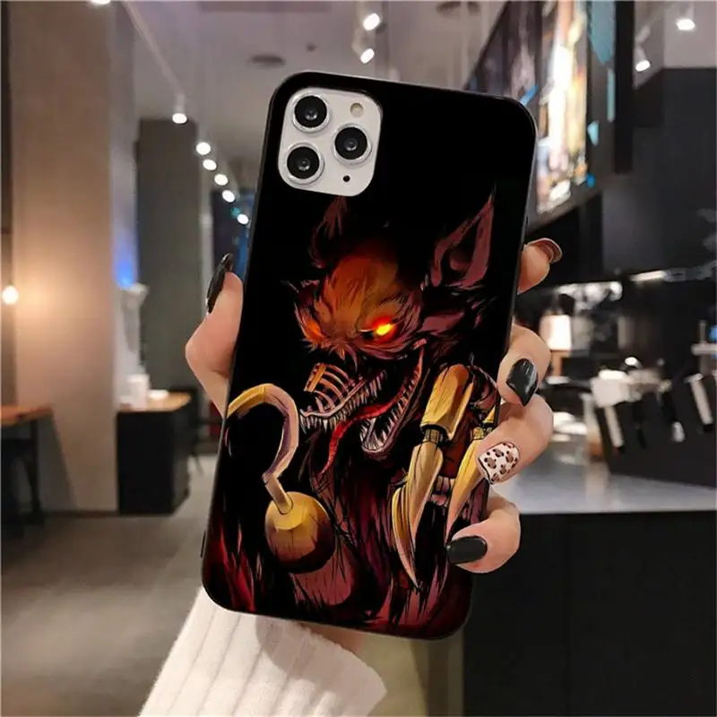 

Fnaf Plush Foxy Phone Case for iphone 12 pro max mini 11 pro XS MAX 8 7 6 6S Plus X 5S SE 2020 XR case