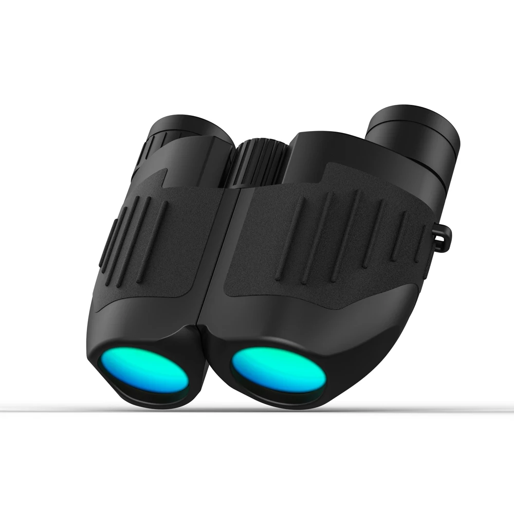 Небольшой мини бинокль Ночное видение Профессиональный 10x25 Призма высокой