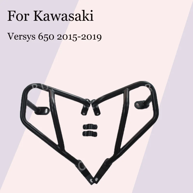 

Комплект Artudatech аварийный стержень Верхняя Нижняя защита двигателя бампер для Kawasaki Versys 650 2015-2019 защита аварийные стержни детали двигателя