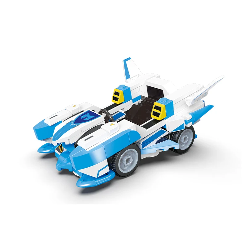 

Kart Racing Series Art lapetos Bricks Toys Universal Cars Building Blocks Mini Model Children Gifts