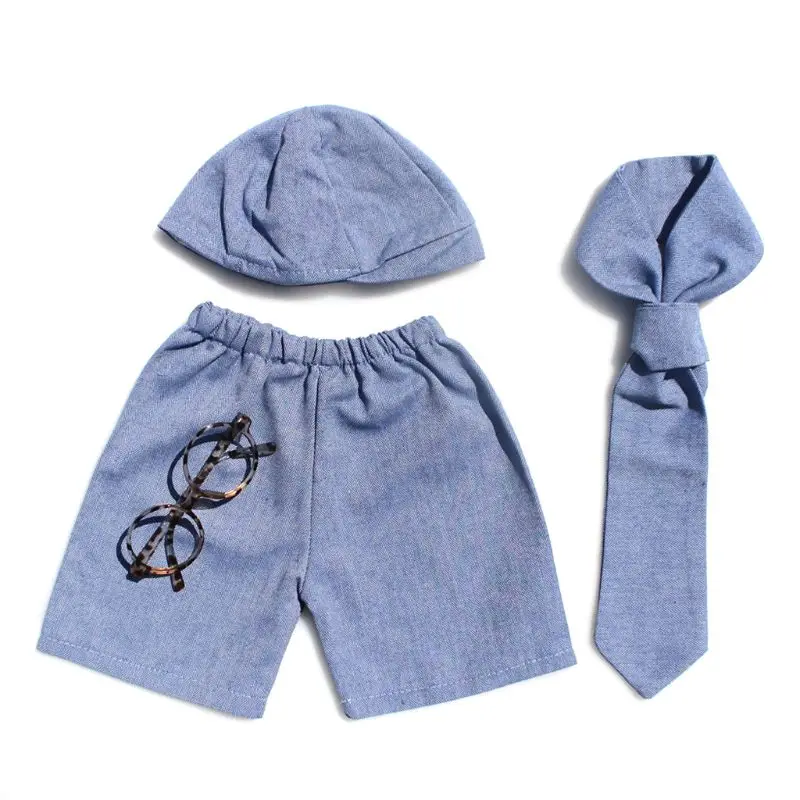 Accesorios de fotograf&iacute;a reci&eacute;n nacido, conjunto de beb&eacute;, caballero, ropa de disfraz-2