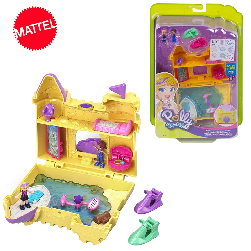 Карманные игрушки Polly 11 видов скрытый мир мини сцена девочки идут домой