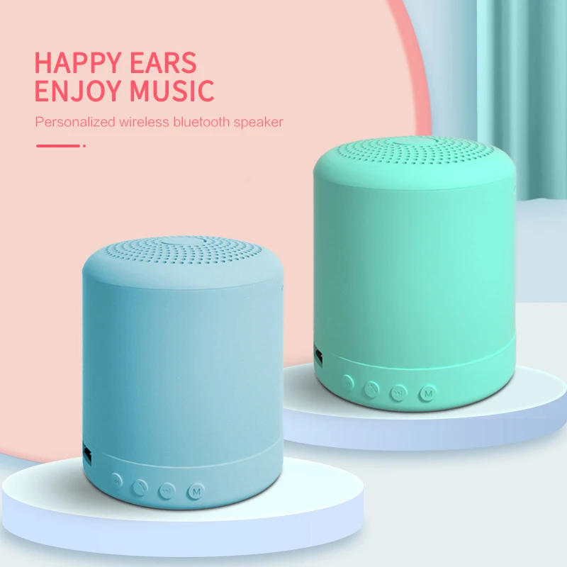 Мини Bluetooth-Колонка Macaron A11 для телефона компьютера ноутбука сабвуфера