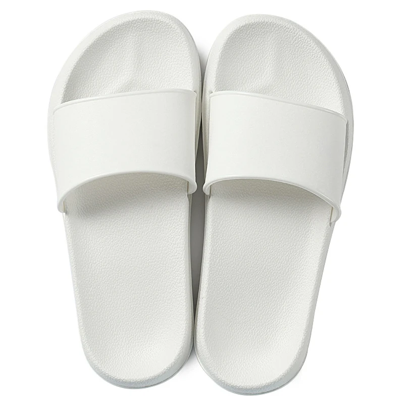 Летние однотонные шлепанцы унисекс Повседневные Нескользящие мужские Крутые