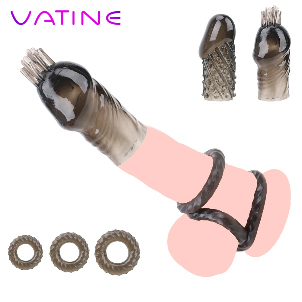 5 шт./компл. Задержка эякуляции Кольца для пениса кольцо презервативы интимные