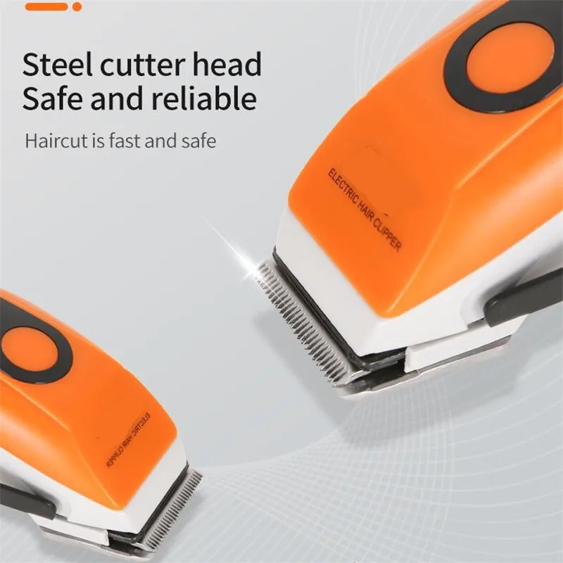 Электрическая профессиональная машинка для стрижки волос проводной триммер