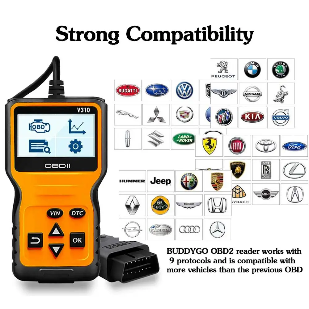 

V310, , ODB2 OBDII