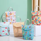 Многофункциональный органайзер для детских подгузников, многоразовая водонепроницаемая сумка для хранения мокрыхсухих мам