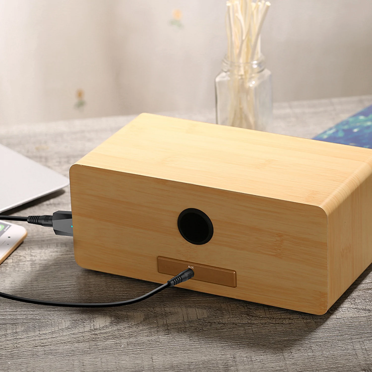 Elisona мини USB беспроводной Bluetooth аудио приемник адаптер с кабелем 3 5 мм для