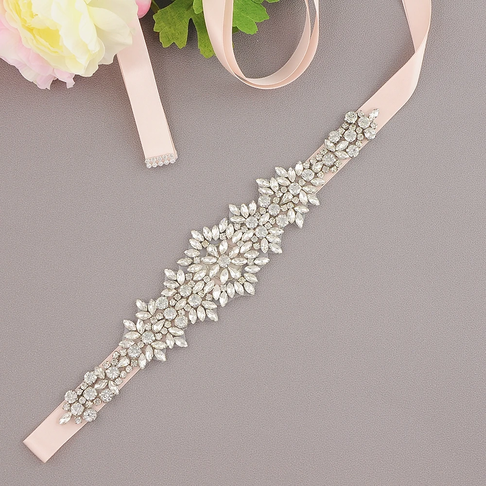 Роскошные стразы из бисера с кристаллами бриллиантами женский пояс невесты