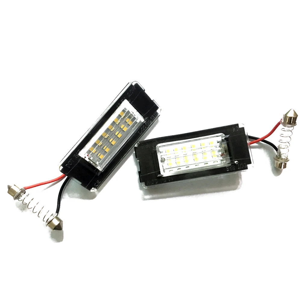 Замена для Mini Cooper S R53 2001 2006 1 пара задний светодиодный светильник номерного знака