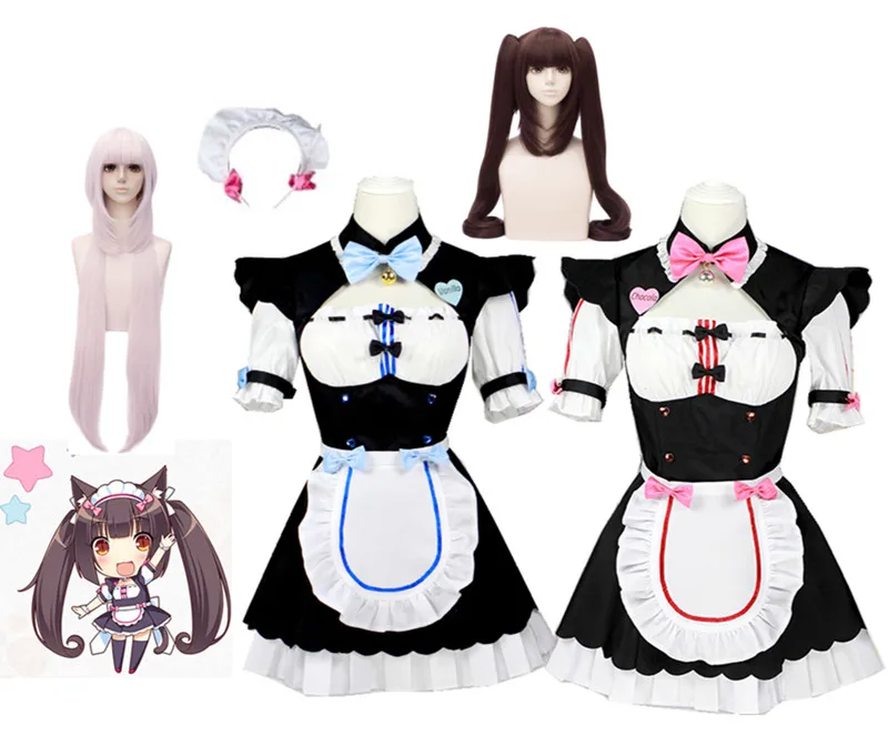Милое Платье некопара для косплея платье женщин и девушек с шоколадом ванилью