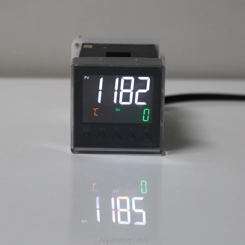 

AC 100-240V PID Thermostat SSR Relay Output K J Pt100 Din 48mm Temperature Controller Digital LCD Display N19 20 Dropship