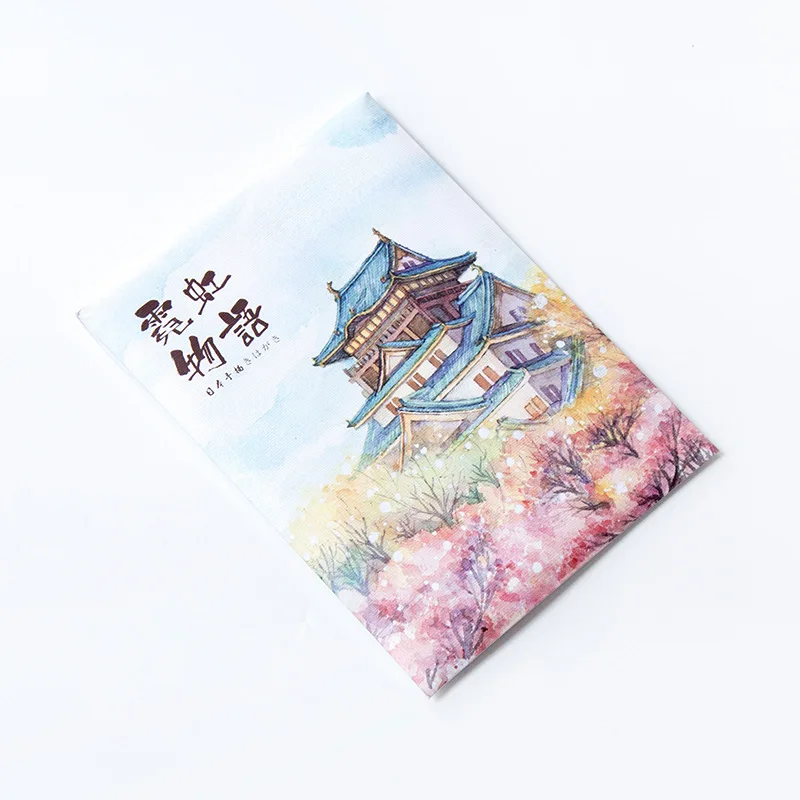 11 листов/набор японская история ручная роспись открытки/Поздравительные