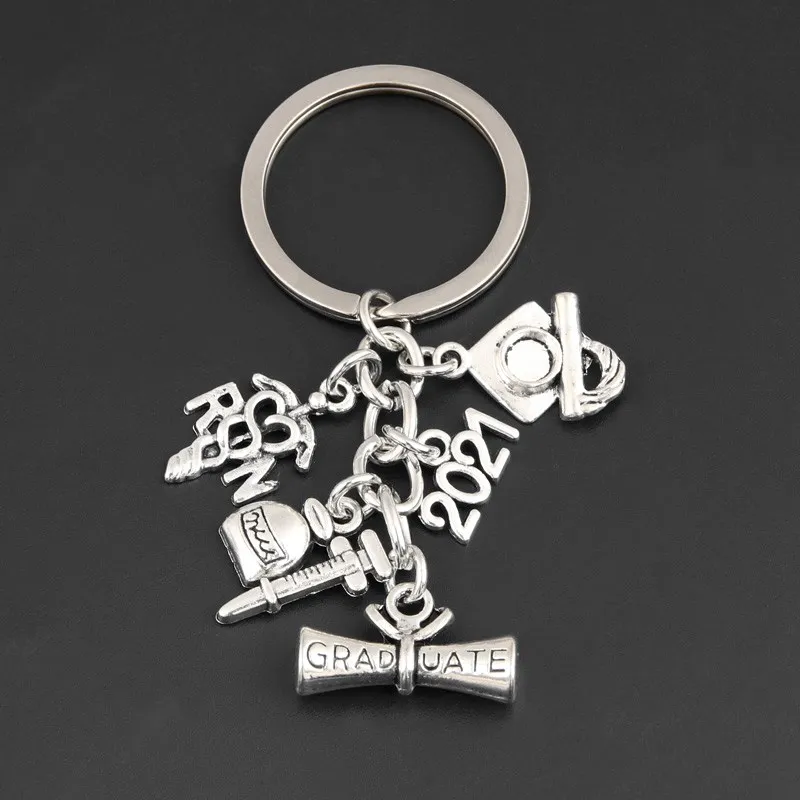 1 шт. брелок для медсестры шприц стетоскоп колпачки выпускного вечера брелки