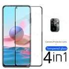 Защитное стекло для Xiaomi Redmi Note 10, закаленное стекло 9H