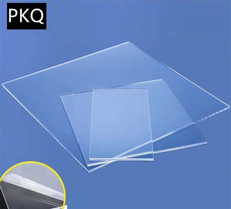 2 мм прозрачный плексиглас доска акриловый лист DIY Модель делая доска из оргстекла