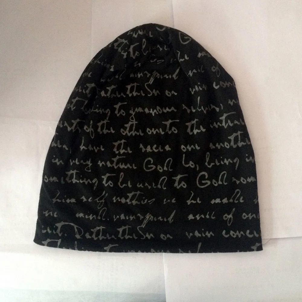 

Female Skullies Hedging Cap for Women Cotton Floral Print Comfortable and Loose Autumn Winter Outdoor Cool Hats