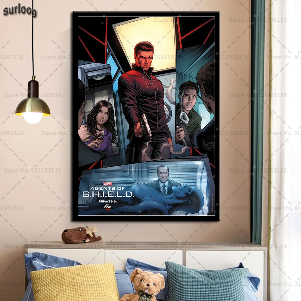 Агенты S.H.I.E.L.D. Горячая Распродажа Плакаты для ТВ-шоу художественная настенная