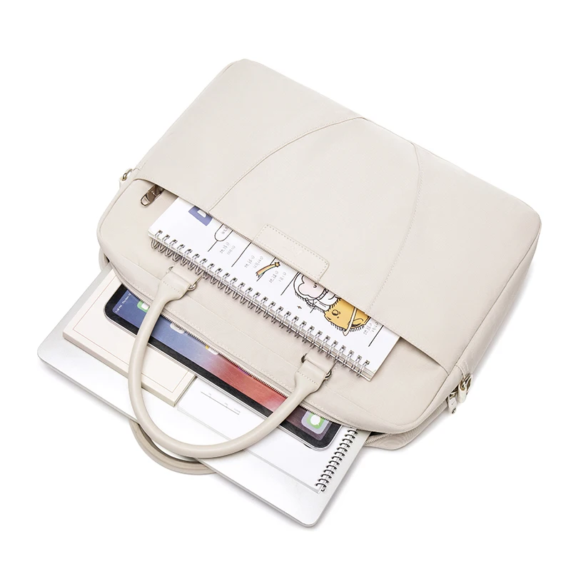 2022 Elegant Solid Laptop Bags Simple Handbags For Office Women Shoulder Bag Casual Big Tote Ladies Crossbody Bags Tote Women