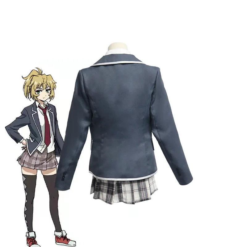 Костюм для косплея из аниме инерция с высокой посадкой Mayuko Nise униформа JK женская