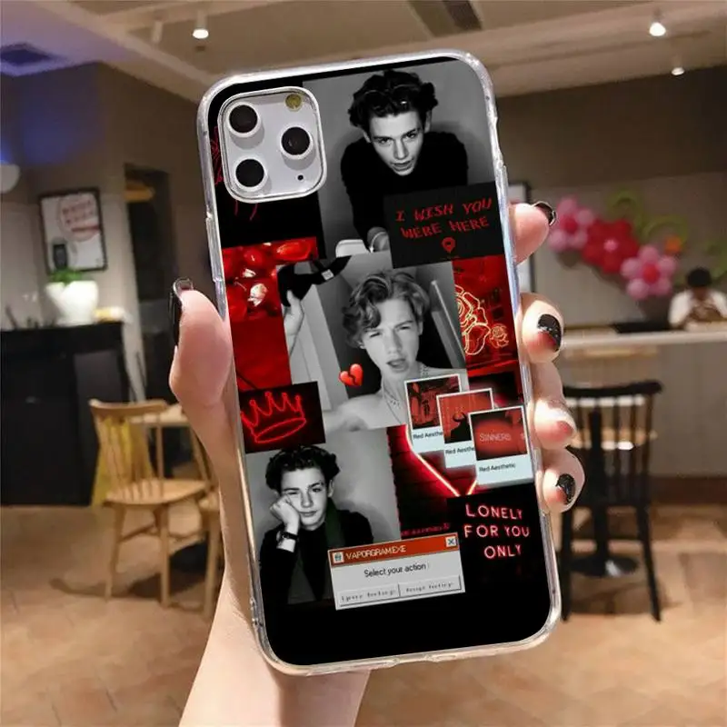 

Payton Moormeier Phone Case Transparent for iPhone 6 7 8 11 12 s mini pro X XS XR MAX Plus cover funda shell