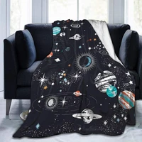 space galaxy constellation fleece throw blanket soft light weight blanket for bed couch and living room suitable for all season