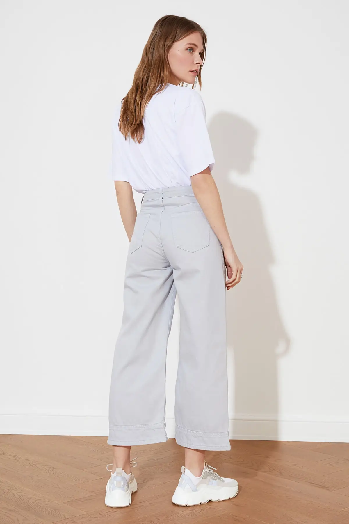 

Trendyol Double Button Pocket Detail Culotte Jeans TWOSS21JE0740