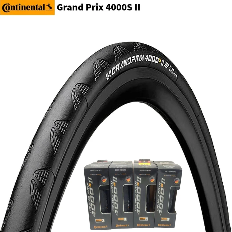 Континентальный Grand Prix 4000S II 700X25c 28c дорожный велосипед складывающиеся шины для