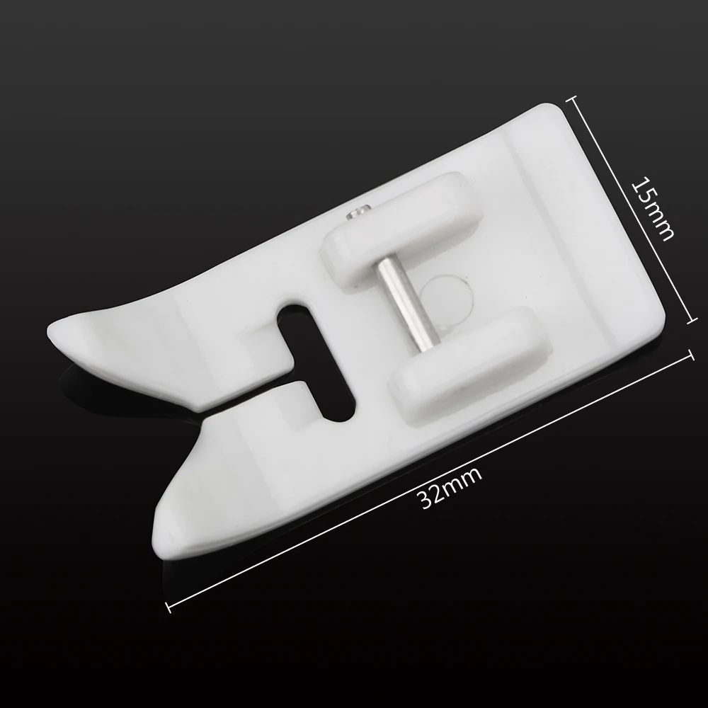 

Presser Foot Sewing Machine Accessories White On Sewing Presser 1 Piece Non-Stick Household Leather Pressure Foot