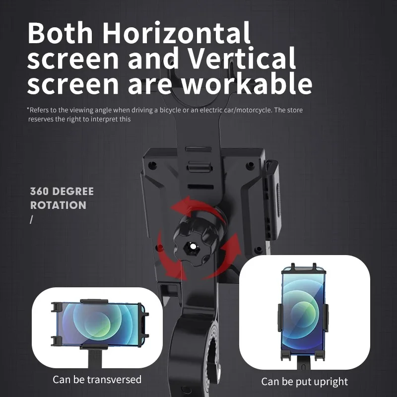 Универсальный велосипедный держатель для телефона CNC на руль мотоцикла
