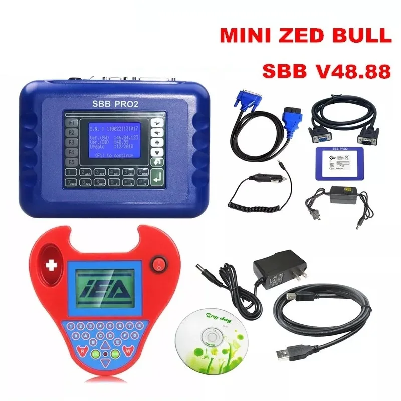 SHOW AS THE PHOTO Смарт Zed-bull Mini программатор ключей SBB Pro2 транспондерный ключ программист мини Zed-bull OBD2 Ключ чайник Мини ZEDBULL V508 без маркеров - Цвет: SHOW AS THE PHOTO
