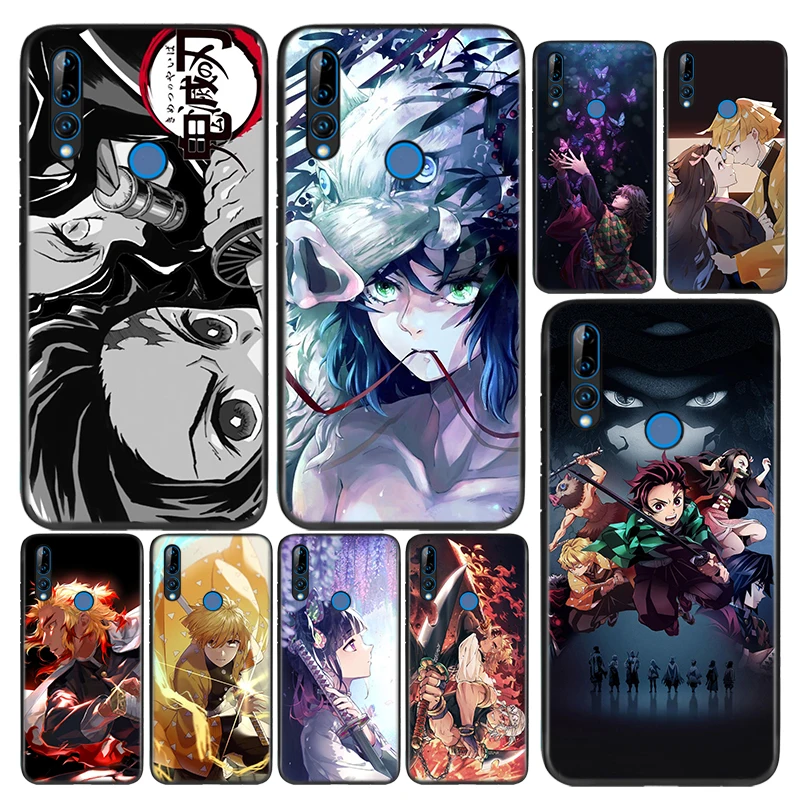 

Silicone Cover Kimetsu No Yaiba Anime For Huawei Honor 9 9X 9N 8S 8C 8X 8A V9 8 7S 7A 7C Pro lite Prime Play 3E Phone Case