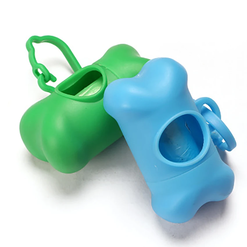 Кость Форма корм для питомцев собаки очистки мешок мусора мешки хранения коробка